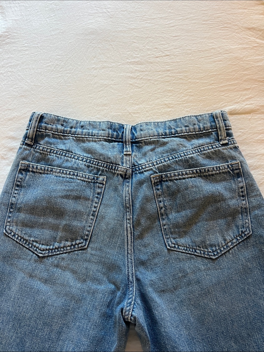 GAP Womens High Rise Wide-Leg Button-Fly Jeans - 4/27R - Picture 5 of 5